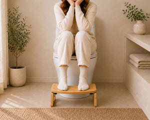 Bamboo Toilet Stool