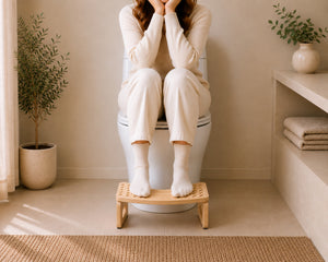 Bamboo Toilet Stool